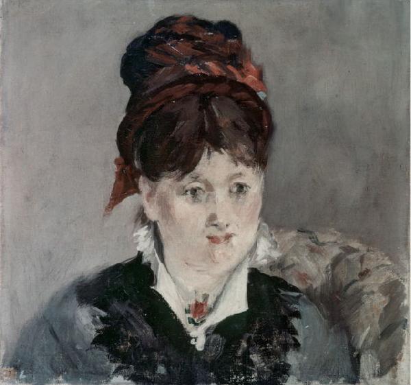 Edouard Manet Portrait d'Alice Lecouve dans un Fautheuil France oil painting art